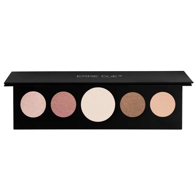 Erre Due Beauty Essentials Blushing Shell Παλέτα Σκιών Ματιών με Απαλές Ροζ Αποχρώσεις 9.4g