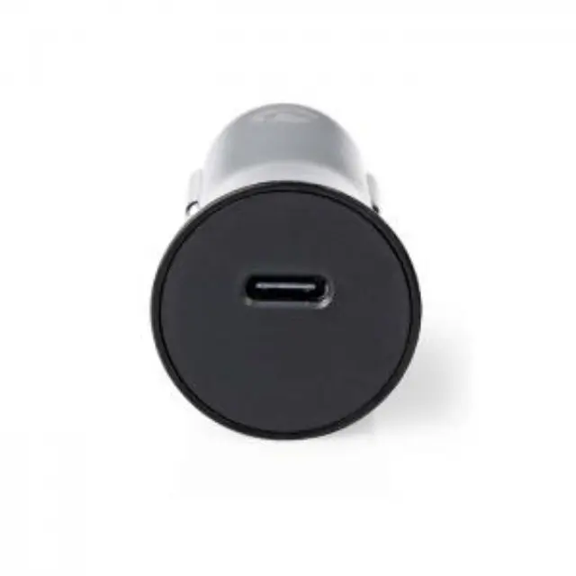 Universal φορτιστής αυτοκινήτου USB-C, 3.0Α & PD20W, με αποσπώμενο καλώδιο Lightning 8-Pin, σε μαύρο χρώμα. 2
