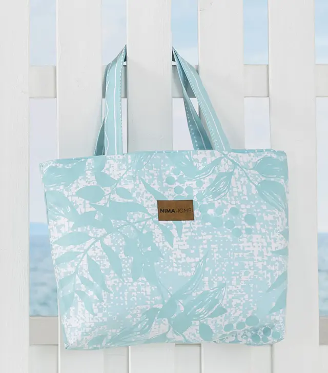 Τσάντα Θαλάσσης 37x54 Nima Escape Aqua 100% Microfiber
