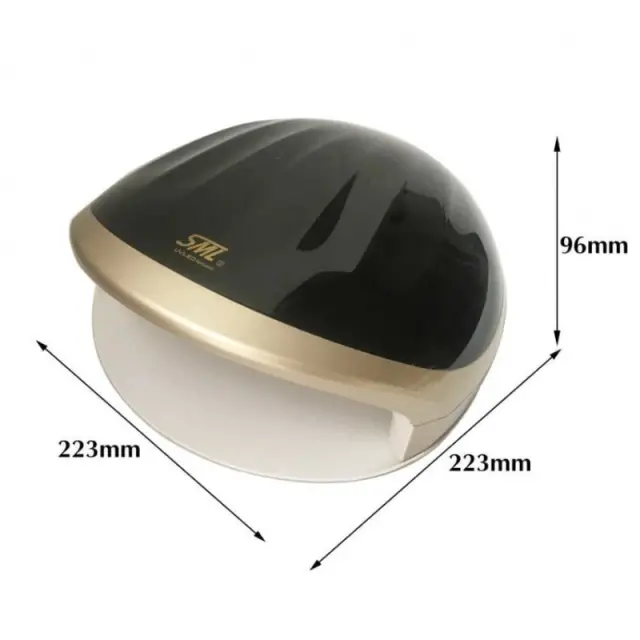 Φουρνάκι νυχιών SML S5 UVLED 48W - Μαύρο Χρυσό 2