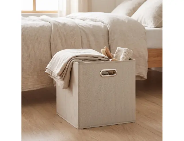 Κουτί Τακτοποίησης 5Five με διαστάσεις 31x31x31cm - Heather beige 138885G