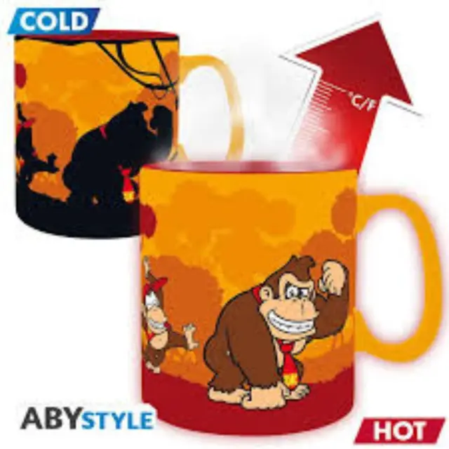 Κούπα κεραμική DONKEY KONG - Mug Heat Change - 460 ml - Donkey Kong ABYMUGA668
