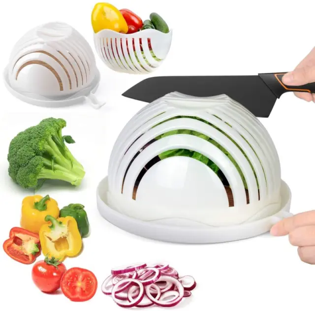 ​Μπολ εύκολης κοπής λαχανικών και φρούτων – Salad cutter bowl