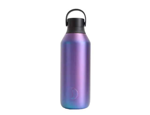 Μπουκάλι Θερμός Series 3 Metals Chilly's με χωρητικότητα 500ml και διατήρηση θερμοκρασίας 14h ζεστό / 36h κρύο - Quiet Riot22875