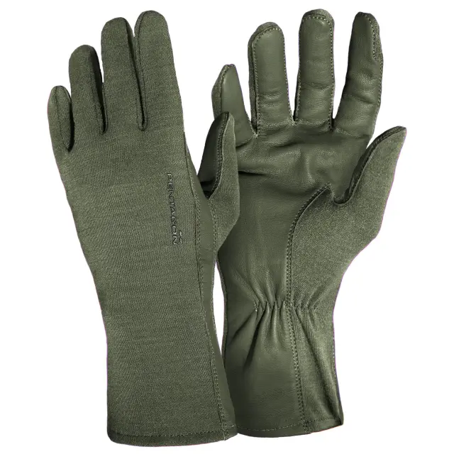 PILOT NOMEX® GLOVES - LONG P20011 06-Olive Green