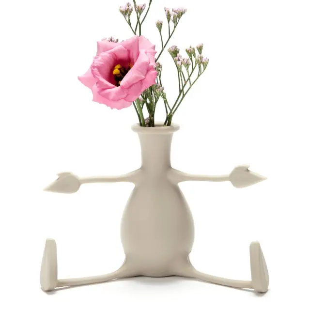 Peleg Design Ευλύγιστο Βάζο / Friendly Vase: Florino - Γκρι