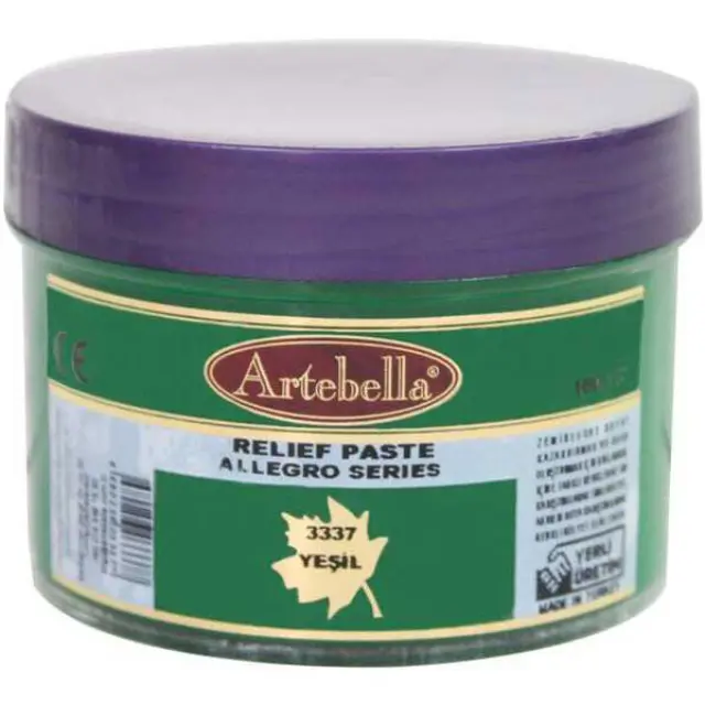 Artebella Allegro Πάστα Relief - 3337 Green - 160ml