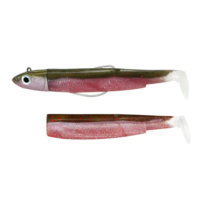 Σιλικονούχο Fiiish Black Minnow Νο4 Combo BM3022 Combo Off Shore - 40gr Pink