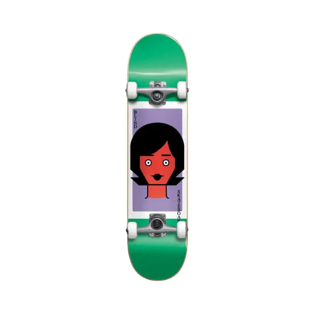 Blind Girl Doll 2 First Push Green - Πράσινη ολοκληρωμένη σανίδα 8''