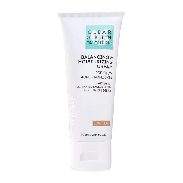 Seventeen Clear Skin Balancing & Moisturizing Tinted Cream 75ml Light Tint