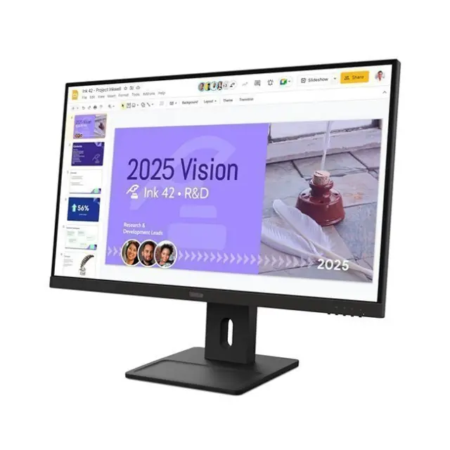Lenovo Monitor 27" ThinkVision E27Q-40 IPS QHD Black (64BDGAT4EU) 2
