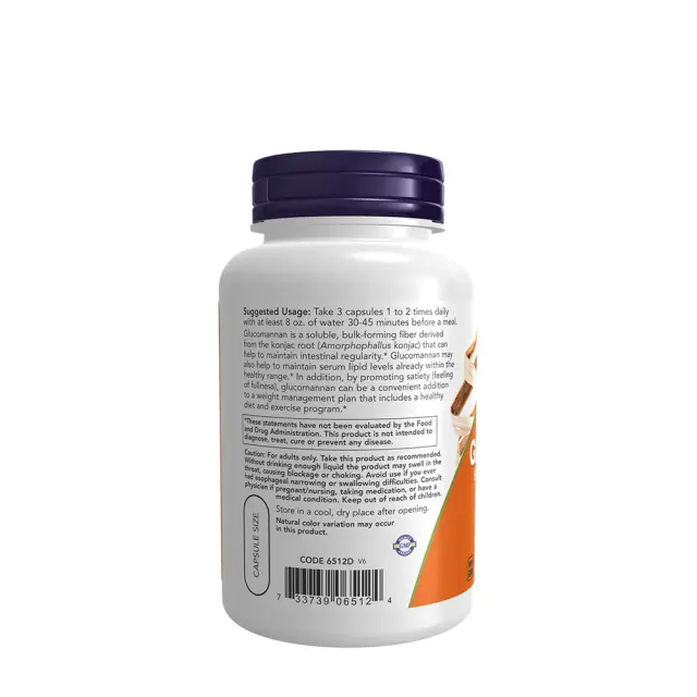 Now Foods Glucomannan 575 mg 3
