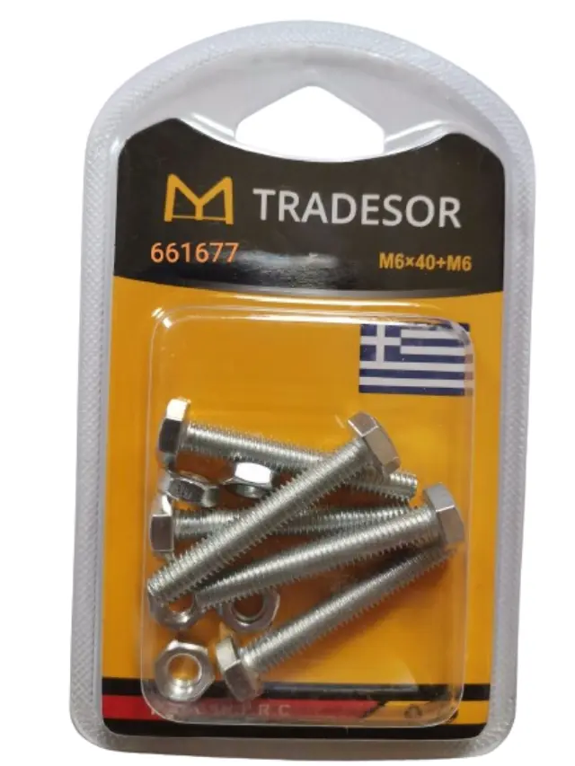 Βίδες - 6X40mm - Σετ 12 πακέτα - 661677