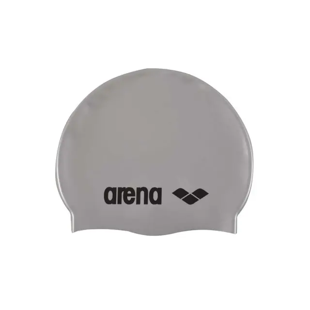 Arena Junior Unisex Classic Silicone Swim Cap Γκρι 91670-51 (Arena) - One Size