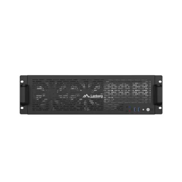 Lanberg Rackmount Server Chassis ATX 450/12 19" 3U (SC01-4503-10B)