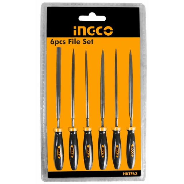 ΣΕΤ ΜΙΝΙ ΛΙΜΕΣ 6 ΤΜΧ 140mm INGCO HKTF63