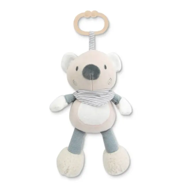 Βελουτέ Κρεμαστό με Μουσική Lorelli Bear Beige Natural 10191440008 2