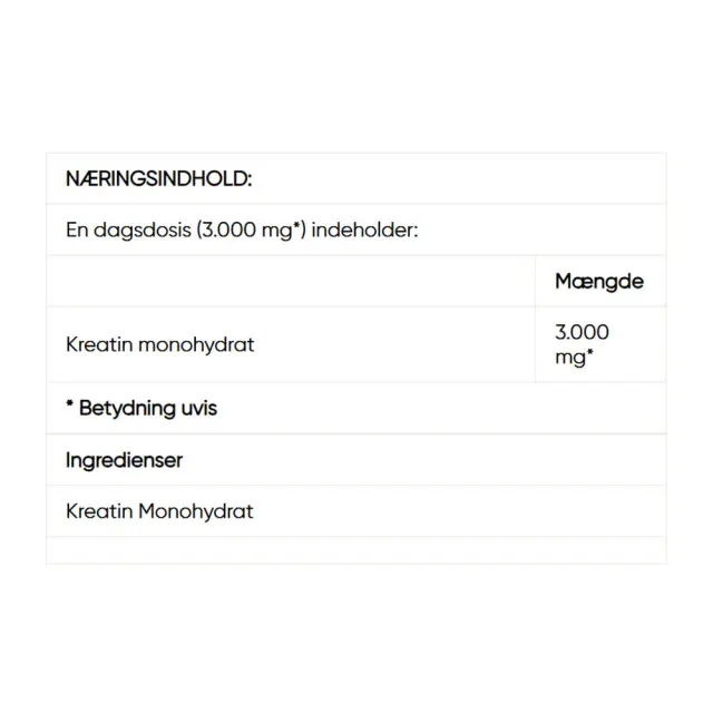 Wispy Creatine Monohydrate 2