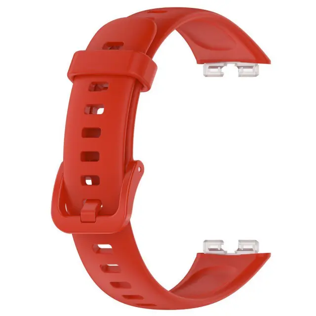 Ανταλλακτικό Λουράκι Σιλικόνης για Huawei Band 8/9/10 - Red OEM 3