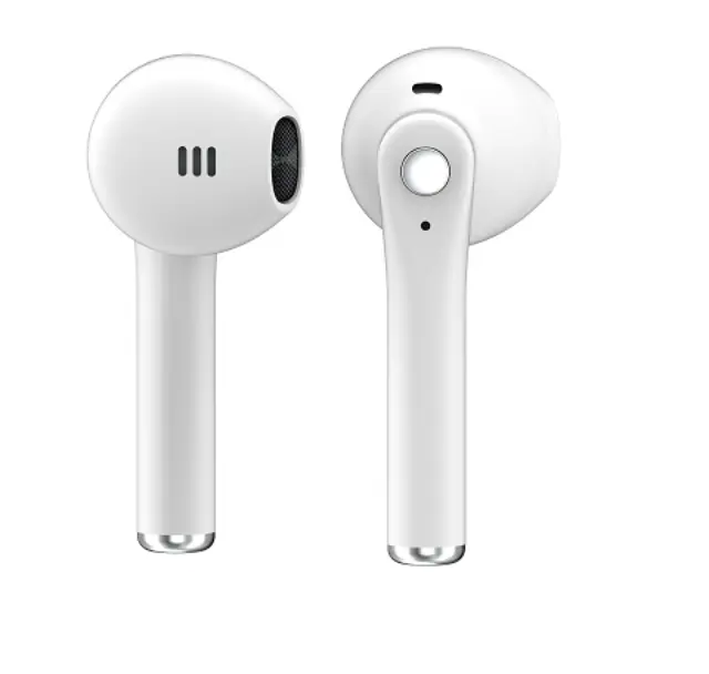 LEDWOOD ασύρματα ακουστικά T14 Bluetooth 5.0 Άσπρα Rubber Finish LD-T14R-TWS-WHI 2