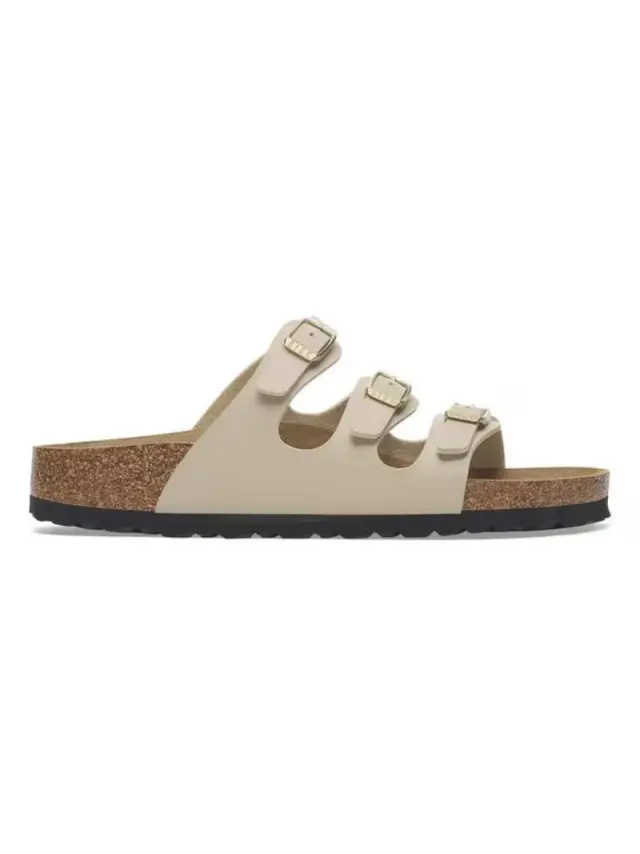 Birkenstock Πέδιλα Γυναικείο Birko-Flor(ανθεκτικό υλικό της Birkenstock-επιτρέπει την επαφή με το νερό) Μπεζ BIR/FLORIDA 1029265 SANDCAST - 41 3