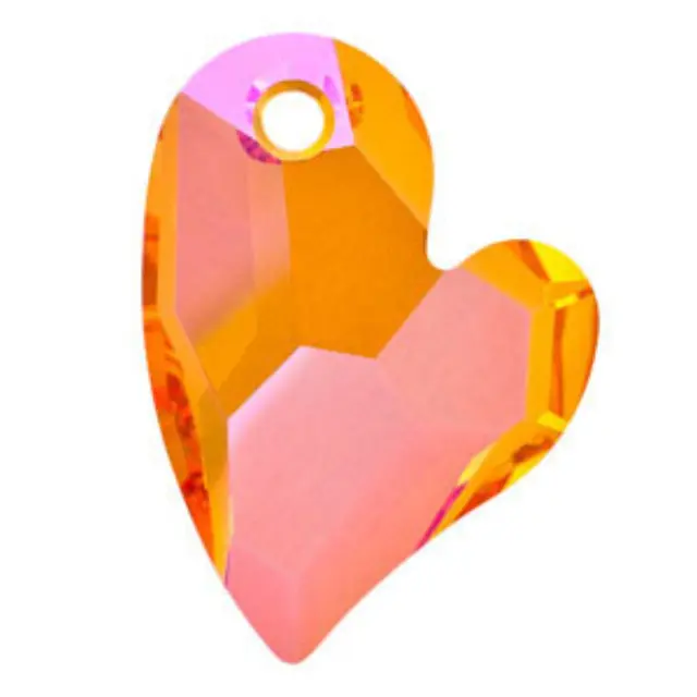 Swarovski 6261 Devoted 2 U Heart Crystal Astral Pink 17mm - 1τεμ