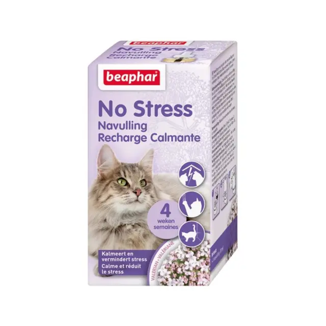 Beaphar No Stress Diffuser Refill Ανταλλακτικό Δοχείο για Αποσμητικό Χώρου Κατά του Στρες 30ml