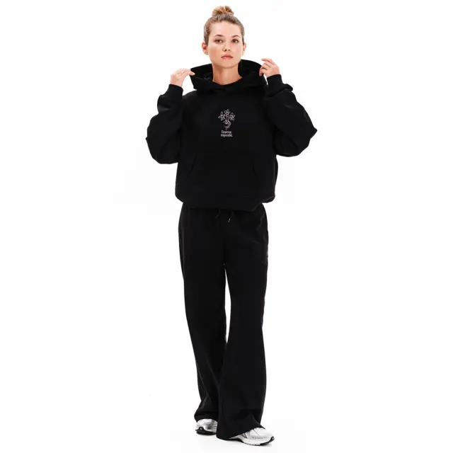 Emerson Women's Sweat Pants (252.EW25.94-Black) - Μαύρο - XS 3