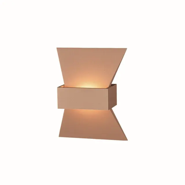 ELEGANT-ΦΩΤΙΣΤΙΚΟ ΕΠΙΤΟΙΧΟ ΧΡΥΣΟ ΑΛΟΥΜΙΝΙΟΥ LED COB 6W 3000K 540LM IP20 20Χ16Χ7CM / ZD81166LEDGO