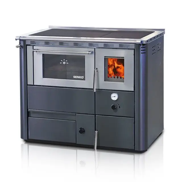 Senko C-35 σόμπα καλοριφέρ Ανθρακί 35kw