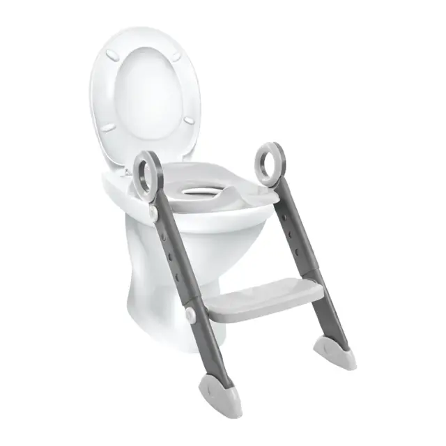 BabyJem Παιδικό Κάθισμα Τουαλέτας με Σκάλα Soft Grey
