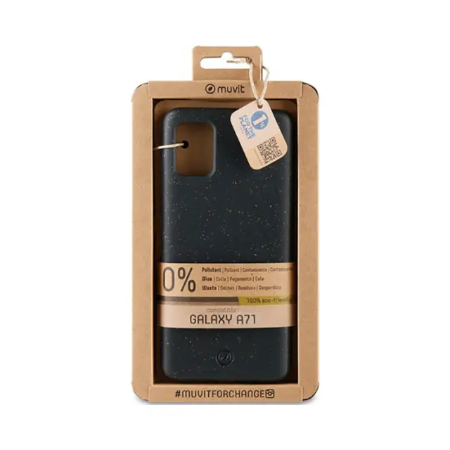 Muvit Bambootek Case Samsung Galaxy A71 Storm Black 2