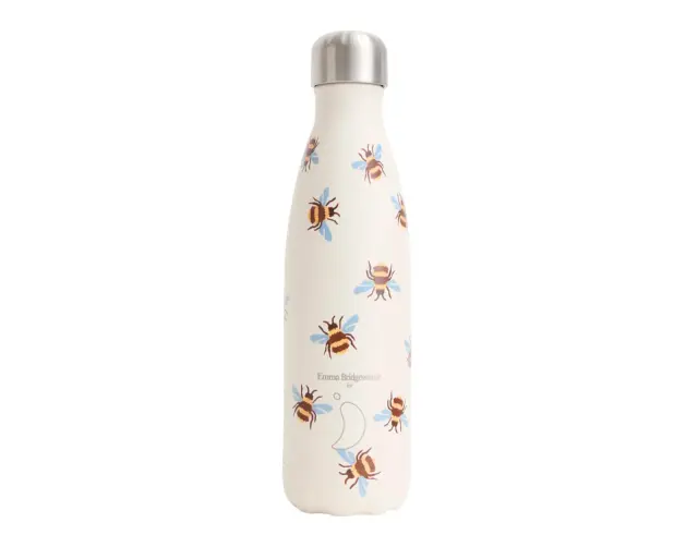 Μπουκάλι Θερμός Original Emma Bridgewater Chilly's με χωρητικότητα 500ml και διατήρηση θερμοκρασίας 12h ζεστό / 24h κρύο - Bumblebee Blue Wing22867 3