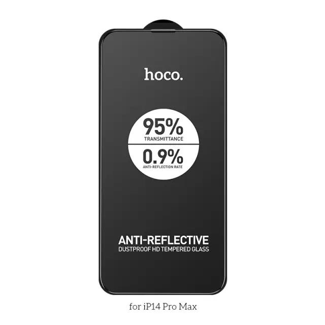 Tempered Glass Hoco A32 Anti Reflective Dustproof 0.33mm για Apple iPhone 14 Pro Max Μαύρο 3