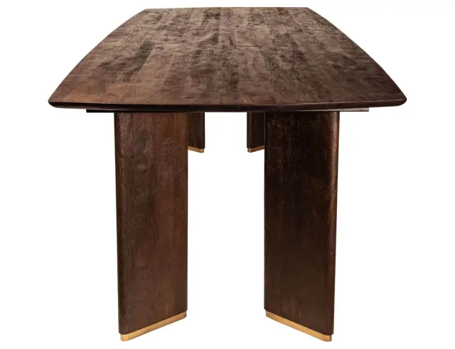 Τραπεζαρία Liber PTMD Luxury Living από Ξύλο Mango, με διαστάσεις 200x100x77cm - Brown - Δεν περιλαμβάνονται οι καρέκλες 2