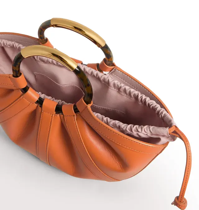 Τσάντα COCCINELLE Shell medium E1U5A180201 Πορτοκαλί 3