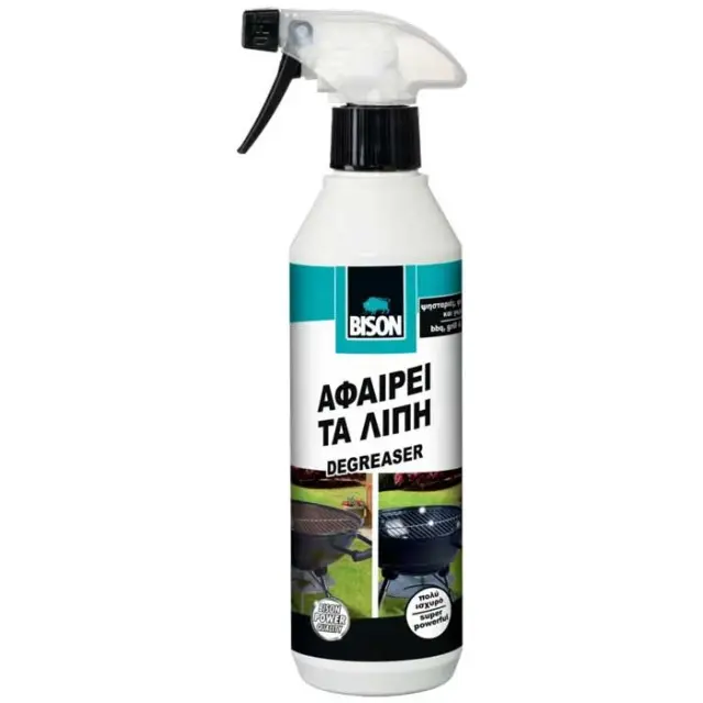SPRAY ΚΑΘΑΡΙΣΜΟΥ ΓΙΑ ΛΙΠΗ BBQ-GRILL 500ML BISON 6313591
