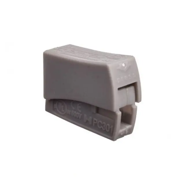 Quick disconnect terminal block PC301-CL grey
