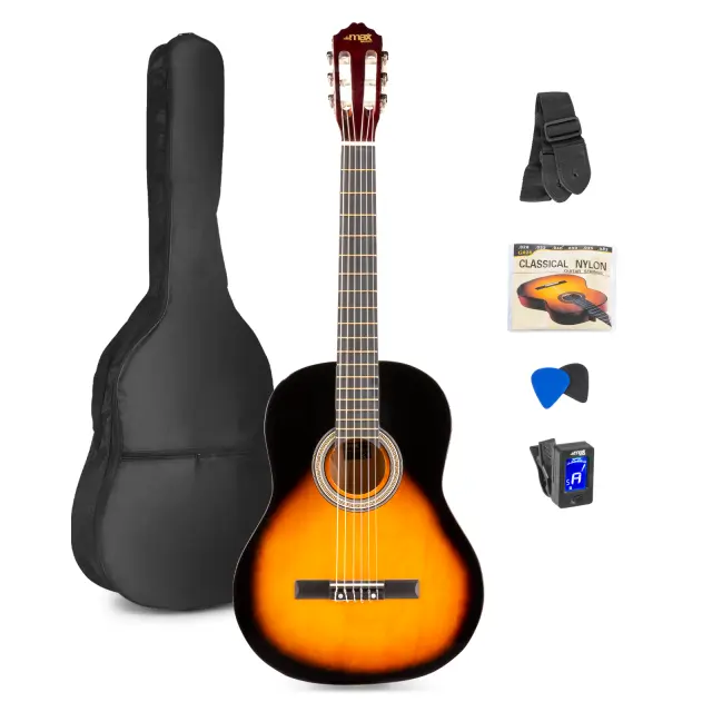 MAX SOLOART CLASSIC SUNBURST ΠΑΚΕΤΟ ΚΛΑΣΣΙΚΗΣ ΚΙΘΑΡΑΣ