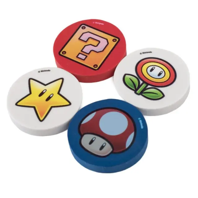 Σετ σβήστρες NINTENDO - Super Mario - Eraser Set -SR74710 2