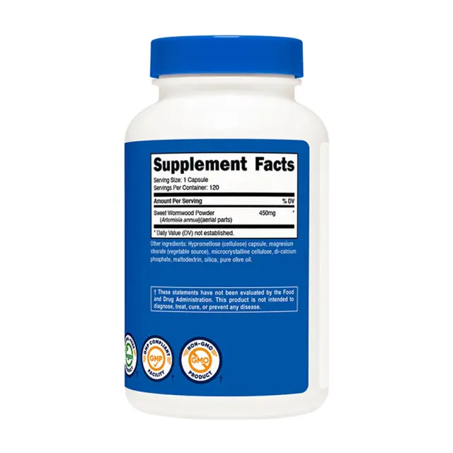 Nutricost Wormwood Capsules 2