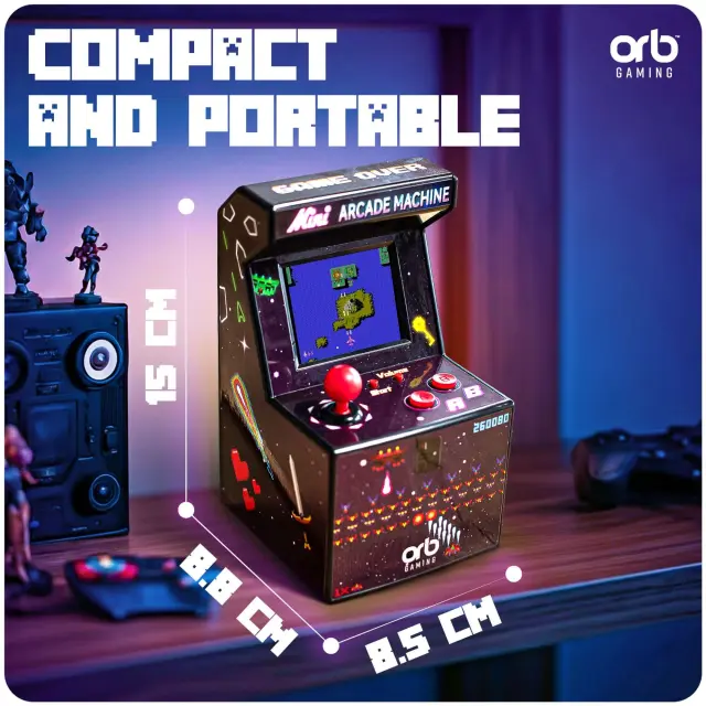 ThumbsUp!® ORB Retro Mini Arcade Machine 3