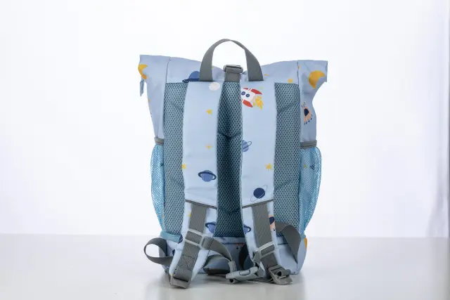 Παιδική τσάντα backpack Freeon kids Junior space light blue 2