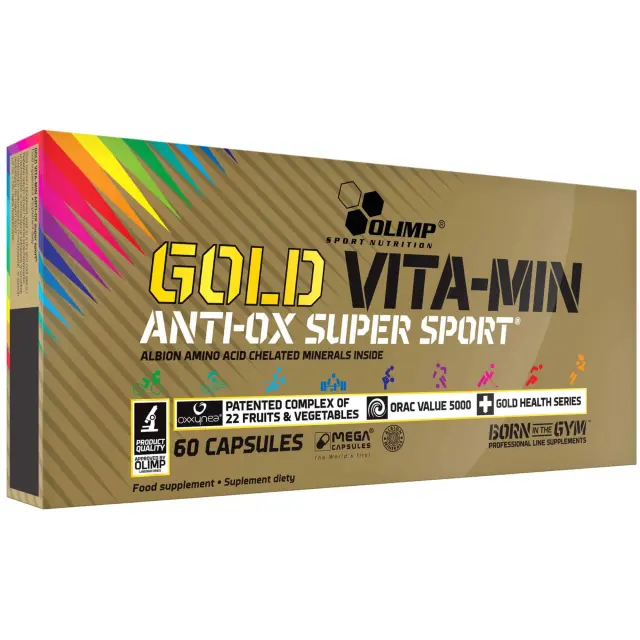 Olimp Gold Vita-Min Anti-Ox Super Sport (60 Caps)