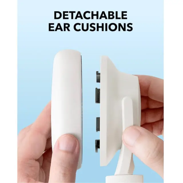 Anker® Q11i Ασύρματα/ Ενσύρματα Over Ear Ακουστικά Cream- White 3