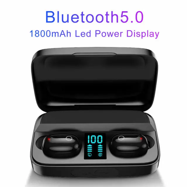 Ασύρματα ακουστικά TWS AirDots A10S 5.0 ΜΑΥΡΟ