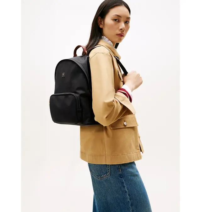 Σακίδιο TOMMY HILFIGER Popette Dome Backpack 17939 Μαύρο 2