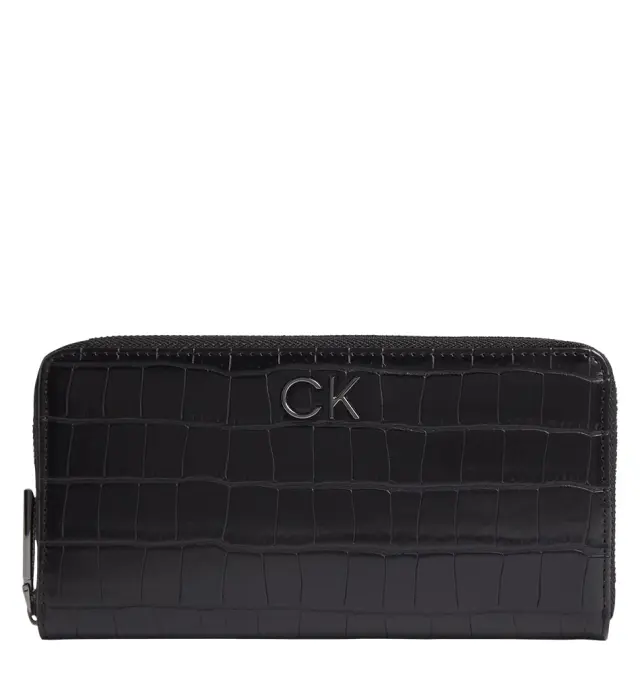 Πορτοφόλι CALVIN KLEIN 8920 Μαύρο Κροκό