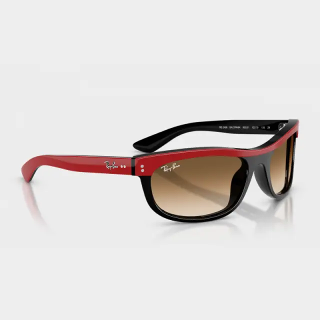 Γυαλιά Ηλίου Ray Ban Balorama 0RB2489 955/51 Κόκκινο Εξωτερικά, Μαύρο Εσωτερικά - 62 3