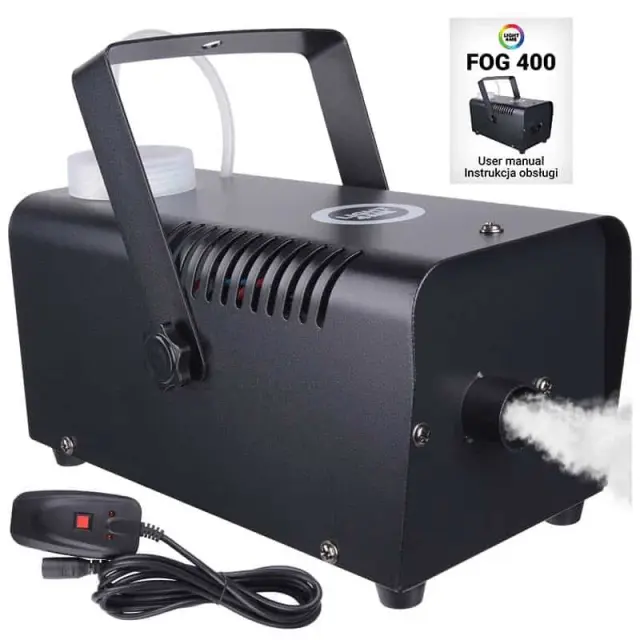 LIGHT4ME FOG 400 smoke machine effect generator 2